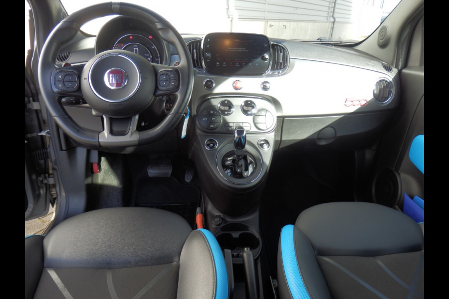 Fiat 500C 80 pk. Sport Cabrio I Automaat I Aut. airco I 16" LM velgen I