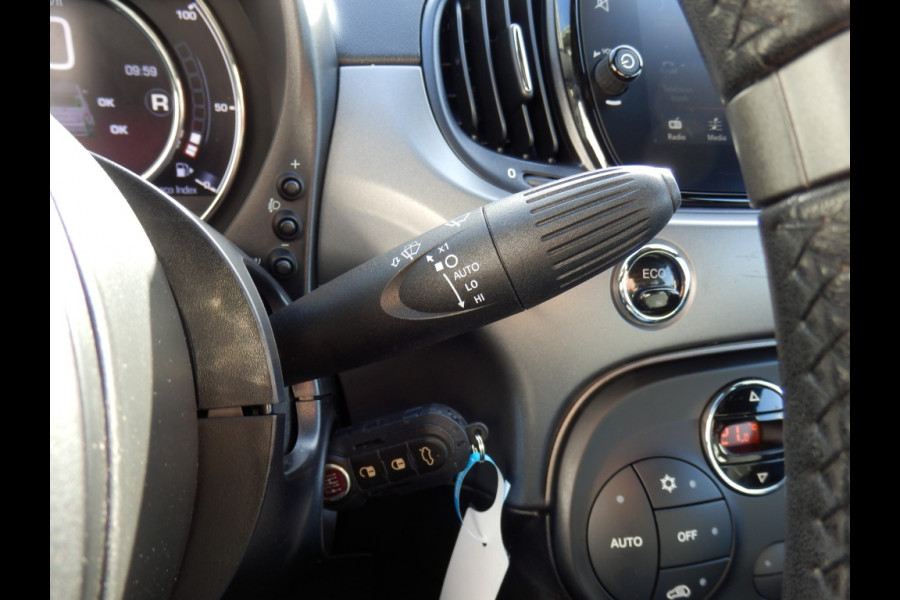 Fiat 500C 80 pk. Sport Cabrio I Automaat I Aut. airco I 16" LM velgen I