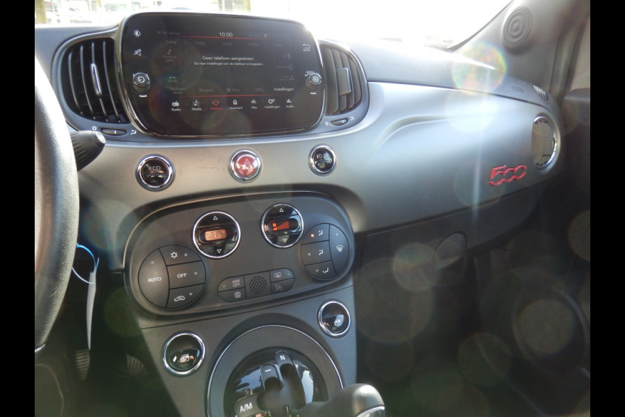 Fiat 500C 80 pk. Sport Cabrio I Automaat I Aut. airco I 16" LM velgen I