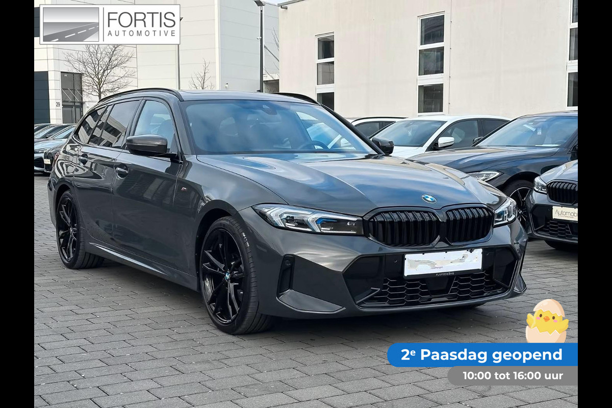 BMW 3 Serie Touring 320d xDrive M-SPORT ** LED, NAVI+, PANORAMA, HuD, TREKH, 19-inch LMV, DRAVIT GRAU ** 1e EIG - UNFALLFREI ** ** INFORMEER OOK NAAR ONZE AANTREKKELIJKE FINANCIAL-LEASE TARIEVEN **