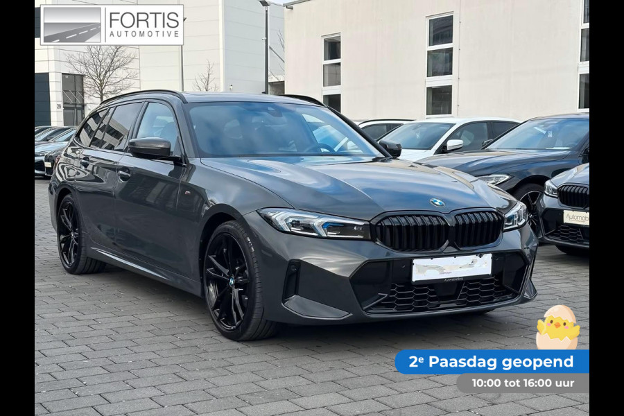 BMW 3 Serie Touring 320d xDrive M-SPORT ** LED, NAVI+, PANORAMA, HuD, TREKH, 19-inch LMV, DRAVIT GRAU ** 1e EIG - UNFALLFREI ** ** INFORMEER OOK NAAR ONZE AANTREKKELIJKE FINANCIAL-LEASE TARIEVEN **