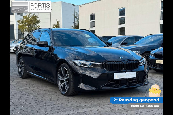 BMW 3 Serie Touring 320d xDrive M-SPORT ** LED, NAVI+, LEDER, PANORAMA, H&K, HuD, TREKH, 19-inch LMV ** 1e EIG - UNFALLFREI ** ** INFORMEER OOK NAAR ONZE AANTREKKELIJKE FINANCIAL-LEASE TARIEVEN **