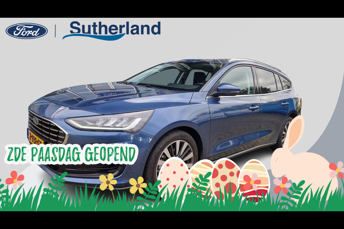 Ford FOCUS Wagon 1.0 EcoBoost Hybrid Titanium X AGR stoelen | 12 inch Touchscreen | Draadloos Android Auto / Apple Carplay | Camera achter |