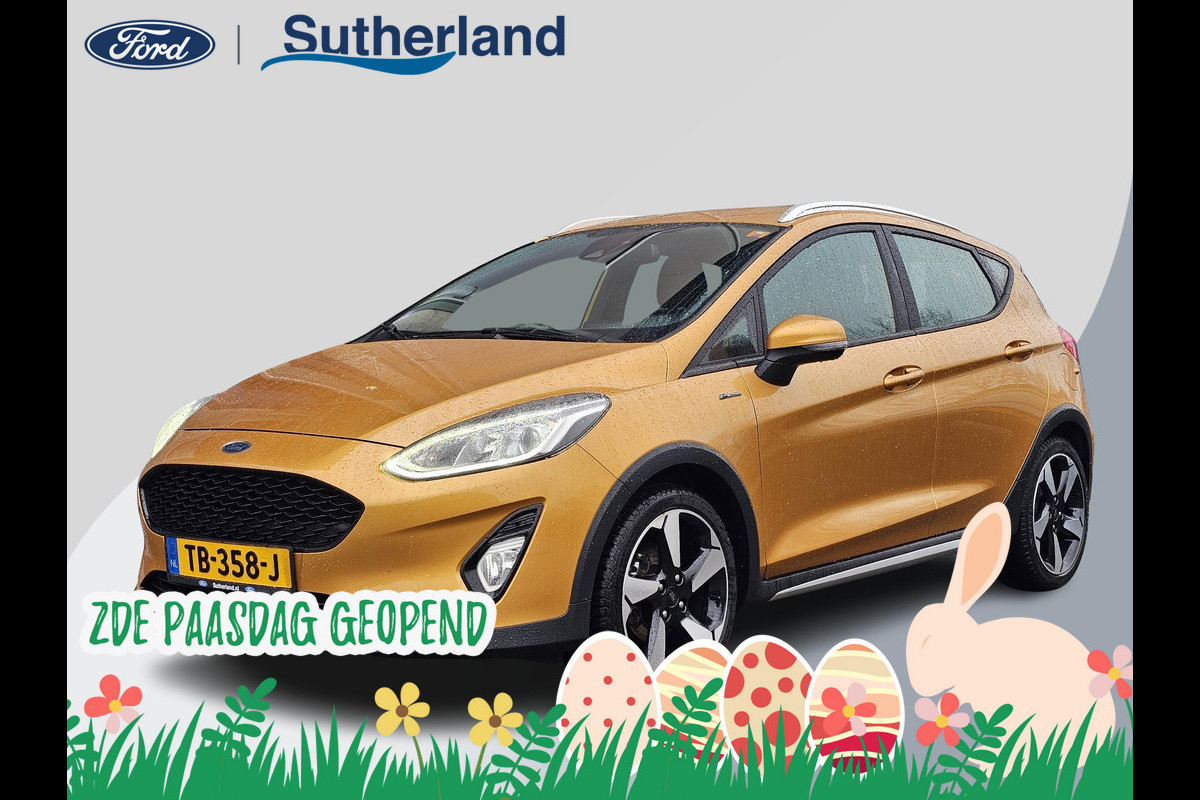 Ford Fiesta 1.0 EcoBoost Active First Edition | Adaptieve cruise control | Climate control | Voorruitverwarming | Navigatie | PDC | 17'' velgen | Lane assist | Dealeronderhouden etc.