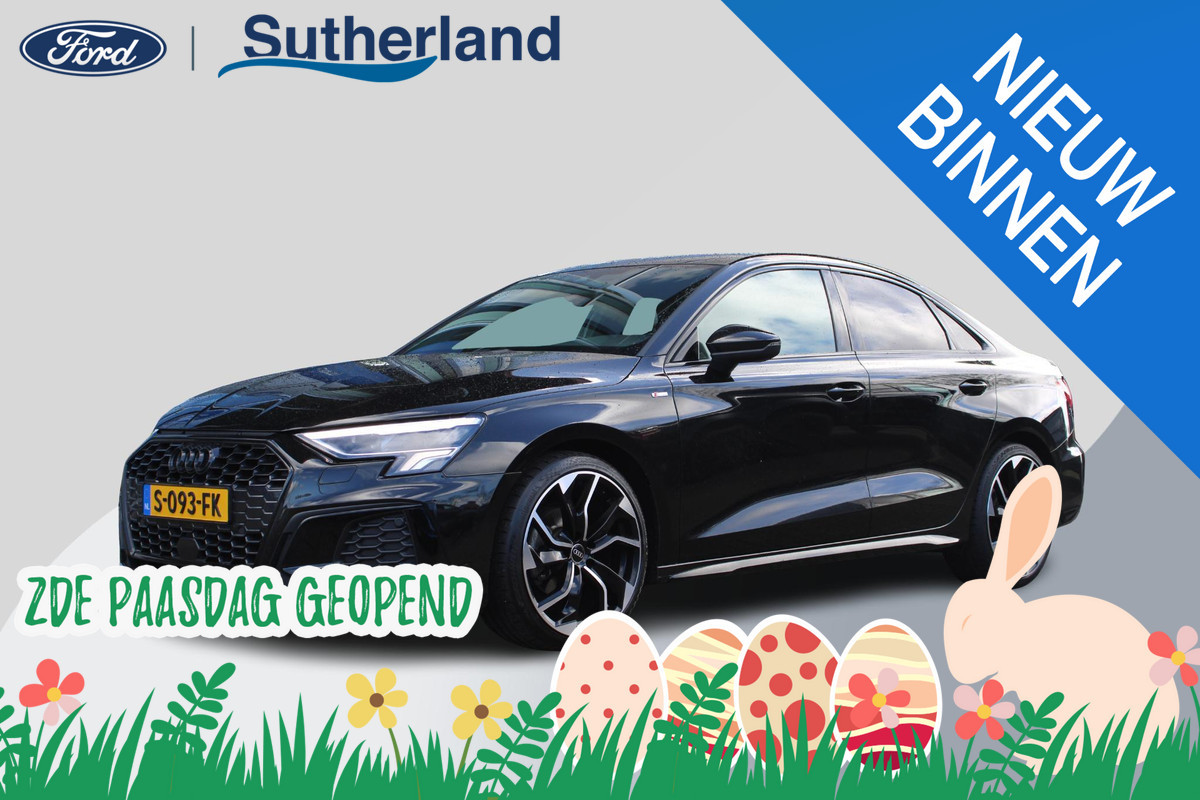 Audi A3 Limousine 30 TFSI S edition 19'' Lichtmetalen Velgen | Adaptive Cruise Control | Climate Control | Navigatie | Parkeersensoren |