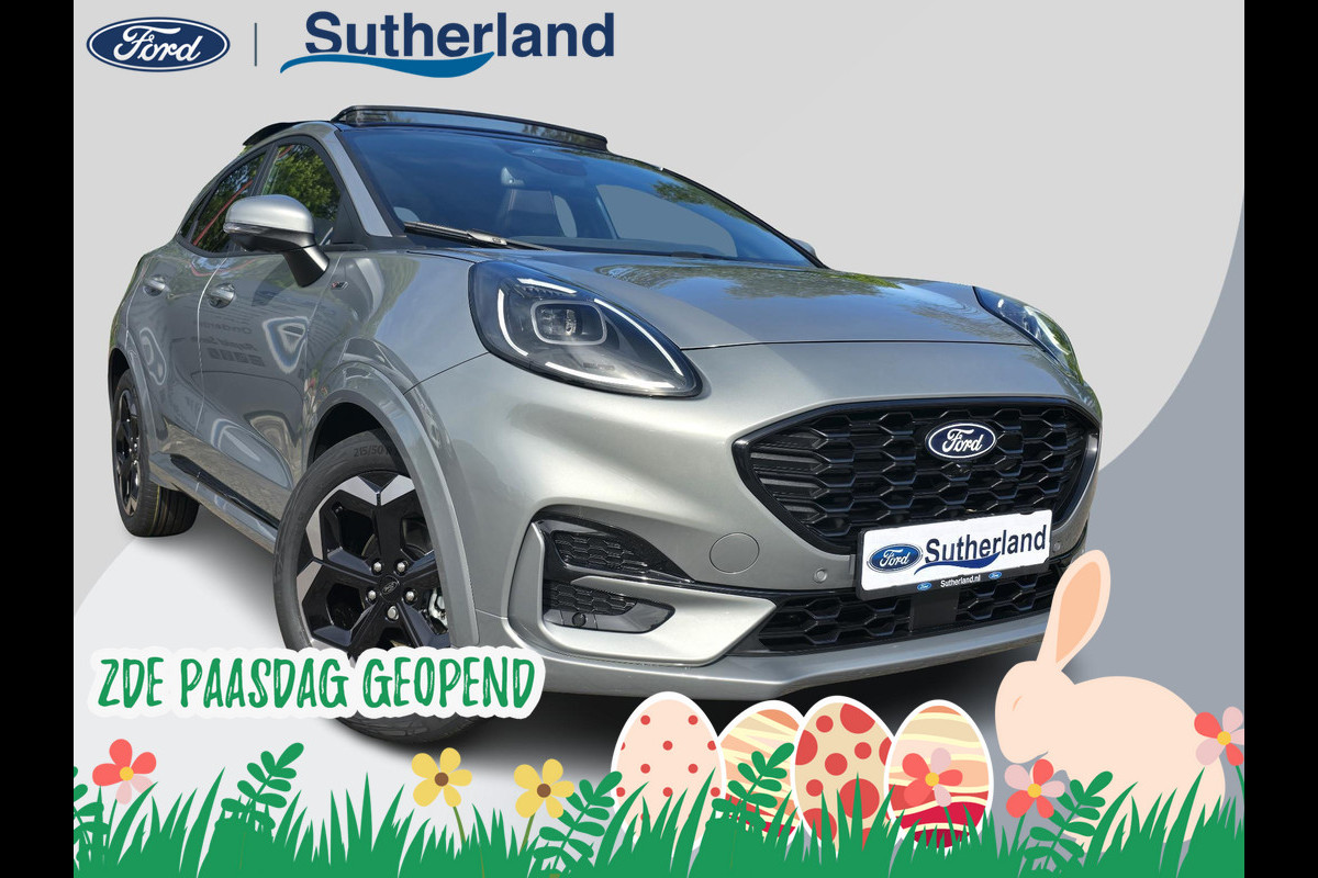 Ford Puma 1.0 EcoBoost Hybrid ST-Line X 125pk | NIEUW | Uit Voorraad leverbaar | Winter Pack | Driver Assistance Pack | Panoramadak