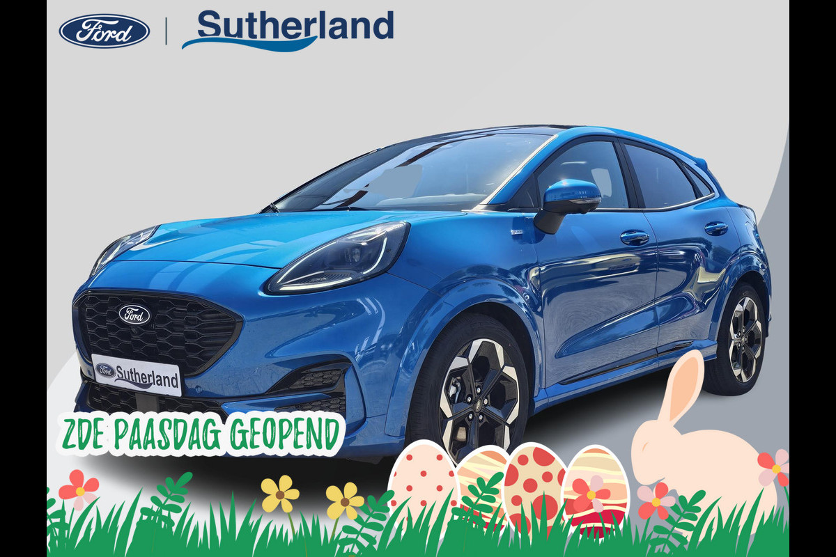 Ford Puma 1.0 EcoBoost Hybrid ST-Line X 125 pk | Direct leverbaar | Winter Pack | Driver Assistance Pack | Panoramadak