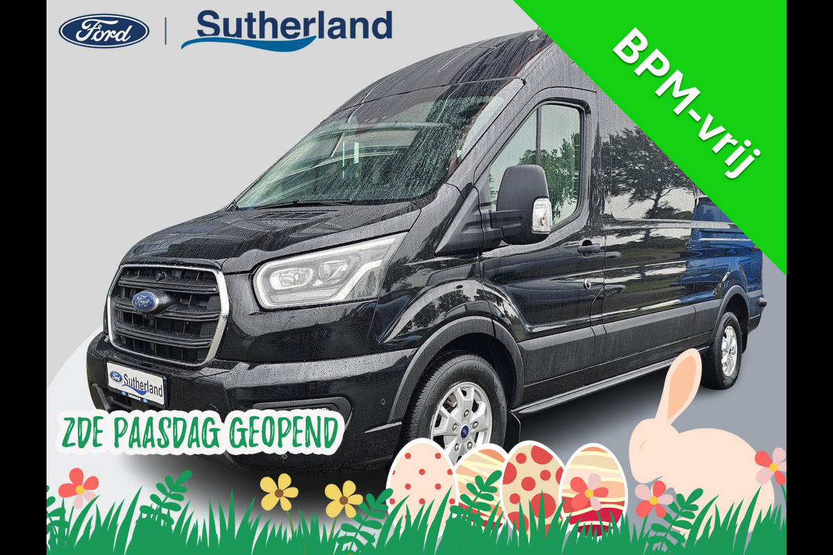 Ford Transit 350 2.0 TDCI L3H3 Limited 185pk Automaat | Xenon | Trekhaak | Navigatie | Camera | Stoelverwarming