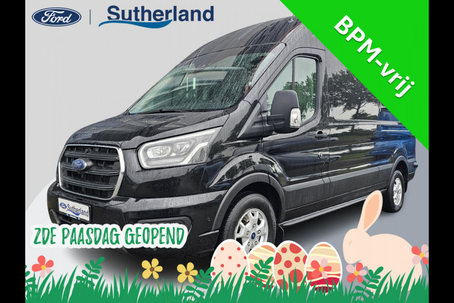 Ford Transit 350 2.0 TDCI L3H3 Limited 185pk Automaat | Xenon | Trekhaak | Navigatie | Camera | Stoelverwarming