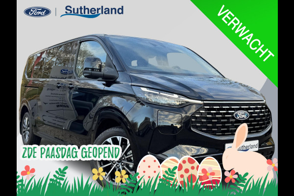 Ford Transit Custom Tourneo 340 2.5 PHEV L2H1 Titanium X 233pk | Incl. BTW/BPM Rijklaar | Handsfree elektrische dubbele zijschuifdeuren | Inklapbare trekhaak | 16-Weg elektrsich verstelbare AGR-stoel | Tourneo Luxury Pack | Verwarmbaar stuurwiel