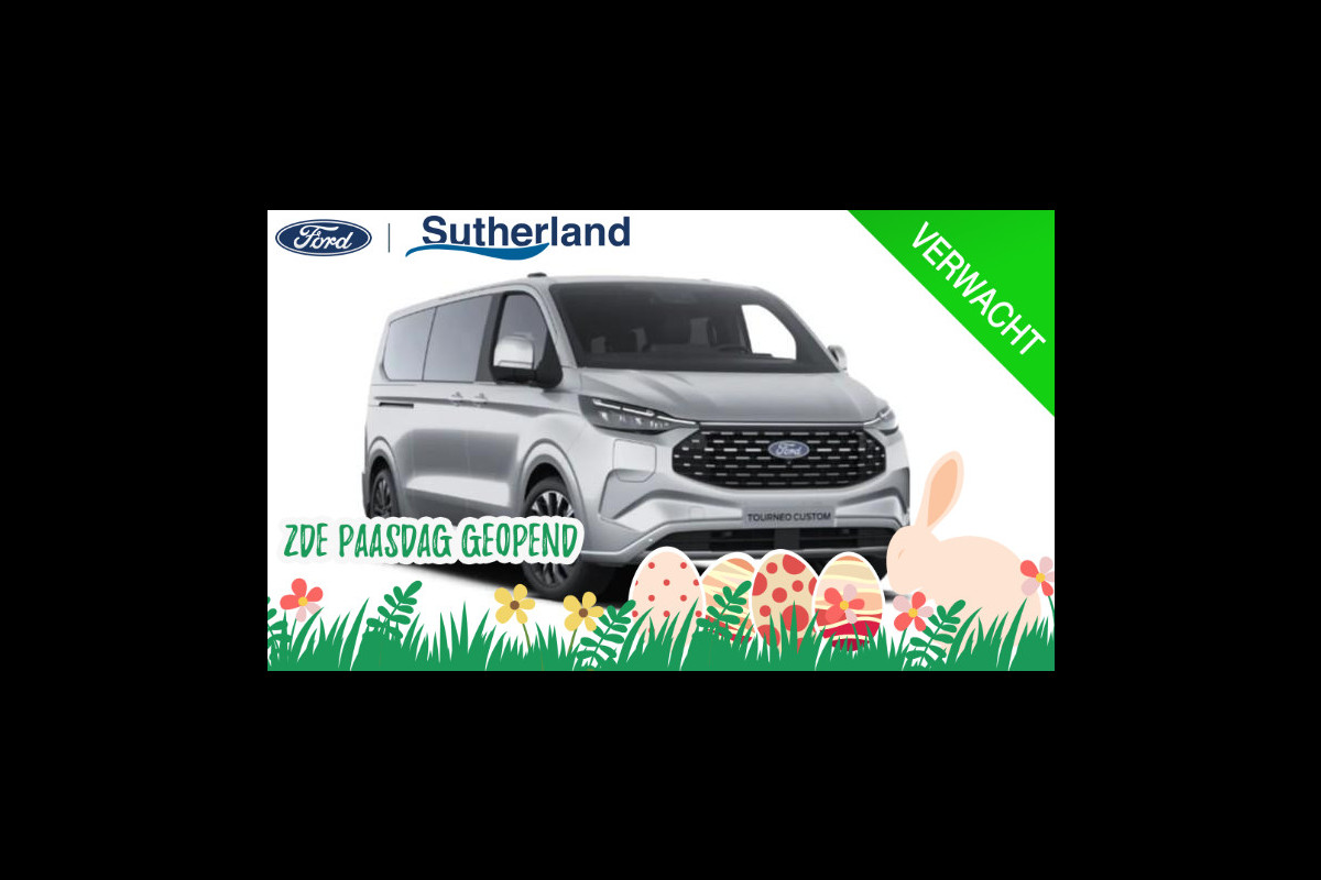 Ford Transit Custom Tourneo 340 2.5 PHEV L2H1 Titanium X 233pk | Incl. BTW/BPM Rijklaar | Handsfree elektrische dubbele zijschuifdeuren | 16-Weg elektrsich verstelbare AGR-stoel | Inklapbare trekhaak |  Tourneo Luxury Pack | Verwarmbaar stuurwiel