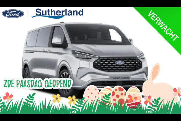 Ford Transit Custom Tourneo 340 2.5 PHEV L2H1 Titanium X 233pk | Incl. BTW/BPM Rijklaar | Handsfree elektrische dubbele zijschuifdeuren | 16-Weg elektrsich verstelbare AGR-stoel | Inklapbare trekhaak |  Tourneo Luxury Pack | Verwarmbaar stuurwiel