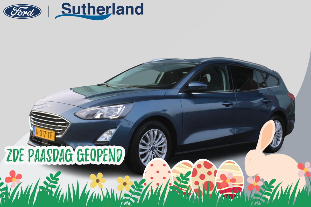 Ford FOCUS Wagon 1.0 EcoBoost Titanium X Business Automaat | Trekhaak | Winter Pack | Adaptive cruise control | Camera