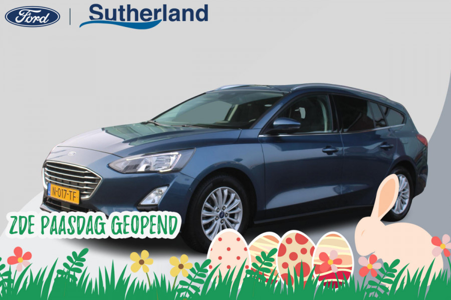 Ford FOCUS Wagon 1.0 EcoBoost Titanium X Business Automaat | Trekhaak | Winter Pack | Adaptive cruise control | Camera