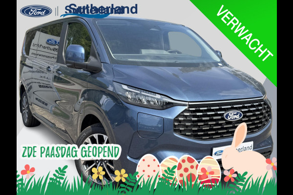 Ford Transit Custom Tourneo 340 2.5 PHEV L2H1 Titanium X 233pk | Incl. BTW/BPM Rijklaar | Handsfree elektrische dubbele zijschuifdeuren | 16-Weg elektrsich verstelbare AGR-stoel | Inklapbare trekhaak |  Tourneo Luxury Pack | Verwarmbaar stuurwiel