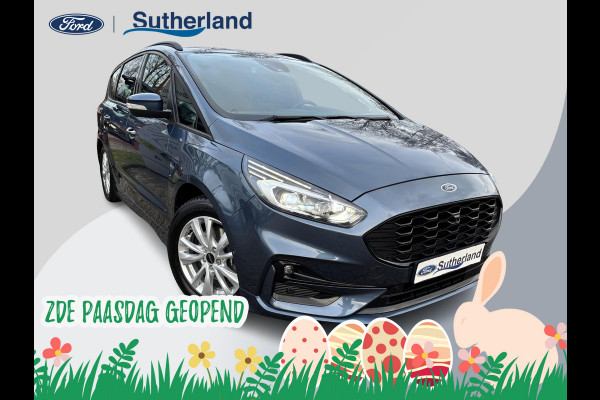 Ford S-Max 2.5 FHEV ST-Line Hybride Automaat 190pk | Adaptieve Cruise | SONY Audio | Dode hoeksensoren | Full LED Koplampen | Elektrische Achterklep