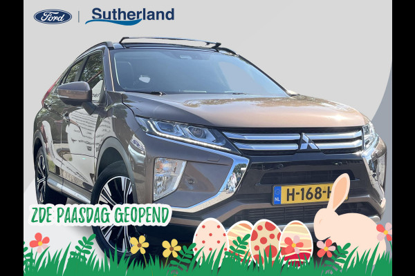 Mitsubishi Eclipse Cross 1.5 DI-T 4WD First Edition 163pk Automaat | Adaptieve Cruise | Head Up Display | Full Leder | | Panorama dak | Stoelverwarming | 1.600kg Trekgewicht!