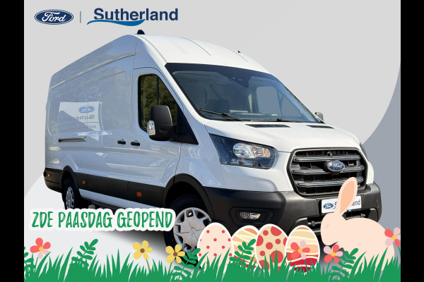 Ford Transit 350 2.0 TDCI L4H3 Trend RWD | SCI | 130pk | Navigatiesysteem SYNC4 | Stoelverwarming  | Elektrisch inklapbare buitenspiegels | Elektrisch verstelbare bestuurdersstoel | Passagiersairbag | Allweather banden | Laadruimte beschermingspakket | 150 watt/230V aansluitpunt tussen voorstoelen | Handmatige regeneratie roetfilter | Reservewiel | Centrale dubbele vergrendeling | LED Downlighter
