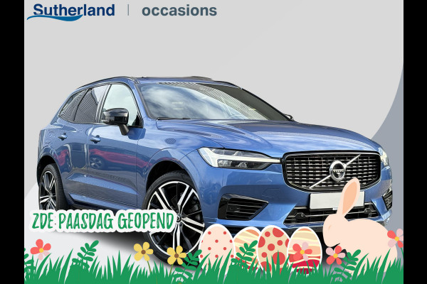 Volvo XC60 2.0 T6 Plug-in hybrid AWD R-Design | Wegklapbare Trekhaak | Elektrisch schuif-/kanteldak | ACC | Leder | Stoel- Verwarming & Ventilatie | Memory Seats | 360 Camera