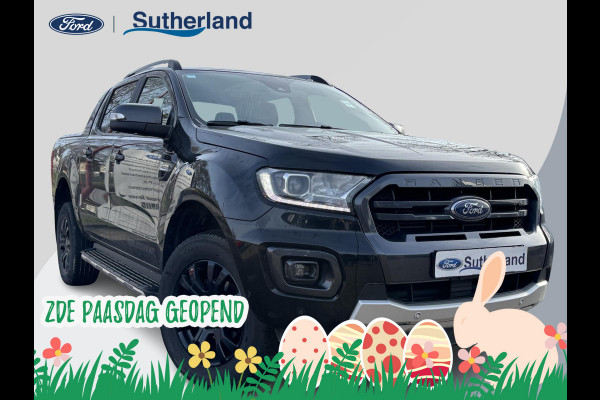 Ford Ranger 2.0 EcoBlue Wildtrak Dubbele Cabine | SCI |214pk Automaat | Adaptieve Cruise | Stoelverwarming | Trekhaak | 3.500kg Trekgewicht