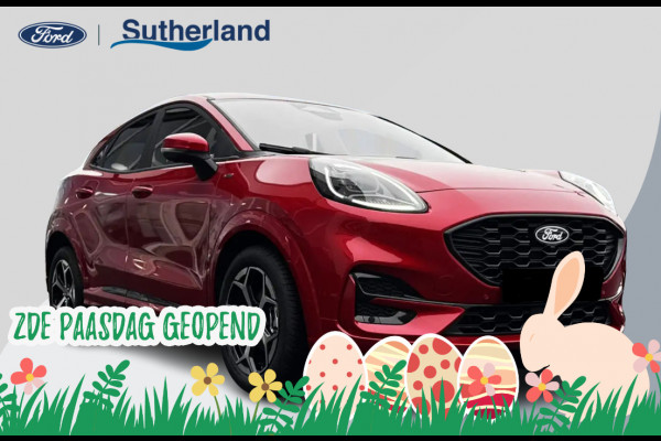 Ford Puma 1.0 EcoBoost Hybrid ST-Line 125pk Nieuw Model | Fantastic Red | Achteruitrijcamera | Navigatie | Draadloze Carplay, Android auto  | Nieuw te Bestellen