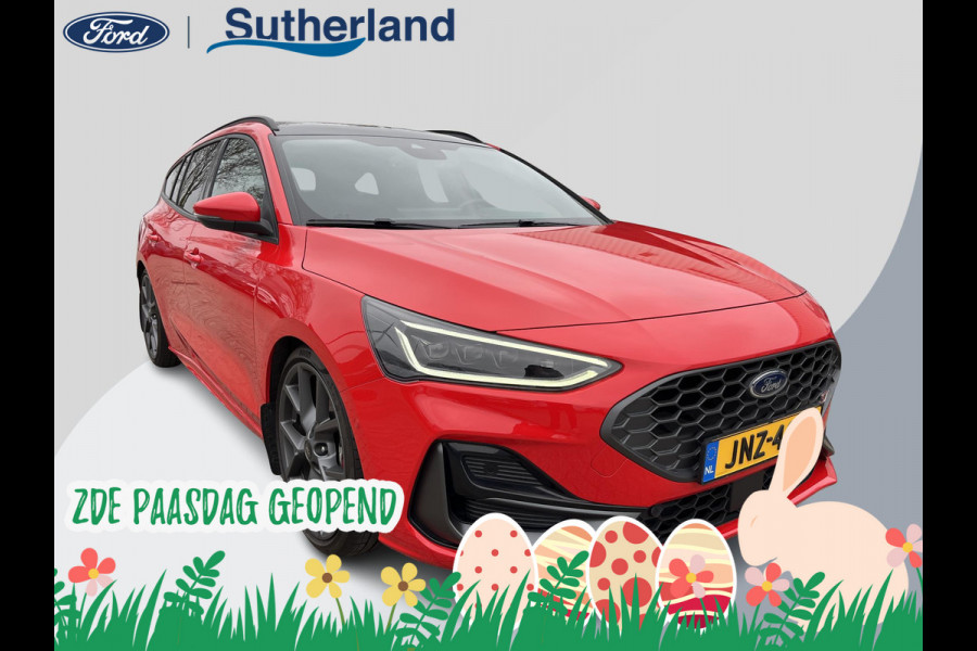 Ford FOCUS Wagon 2.3 EcoBoost ST-X Automaat 280pk! | Panoramadak | Afneembare trekhaak | Winter Pack | Standkachel | AGR-stoelen | Bang&Olufsen | Elektrische achterklep | Head up Display | Matrix LED