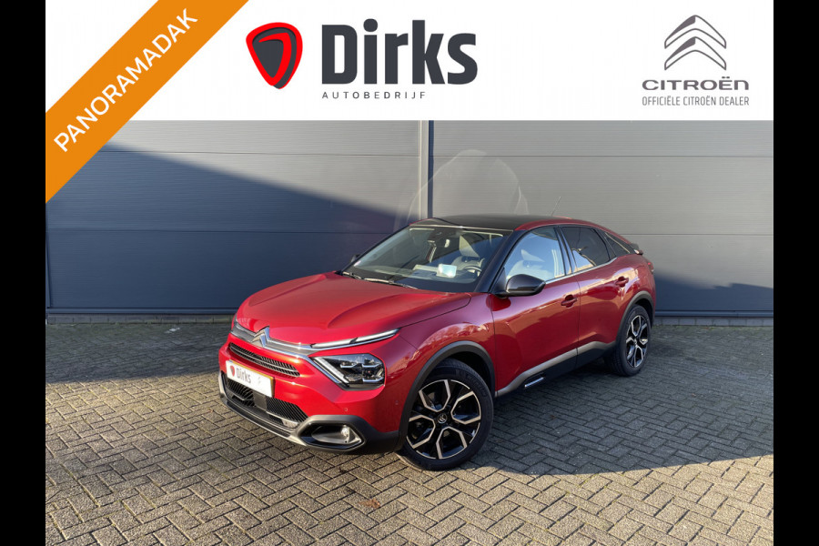 Citroën C4 130pk Shine (Elektrisch Schuifdak - Camera - Keyless Entry - Pack Hifi - Leder - Parkeersensoren V+A - LED - Head up)