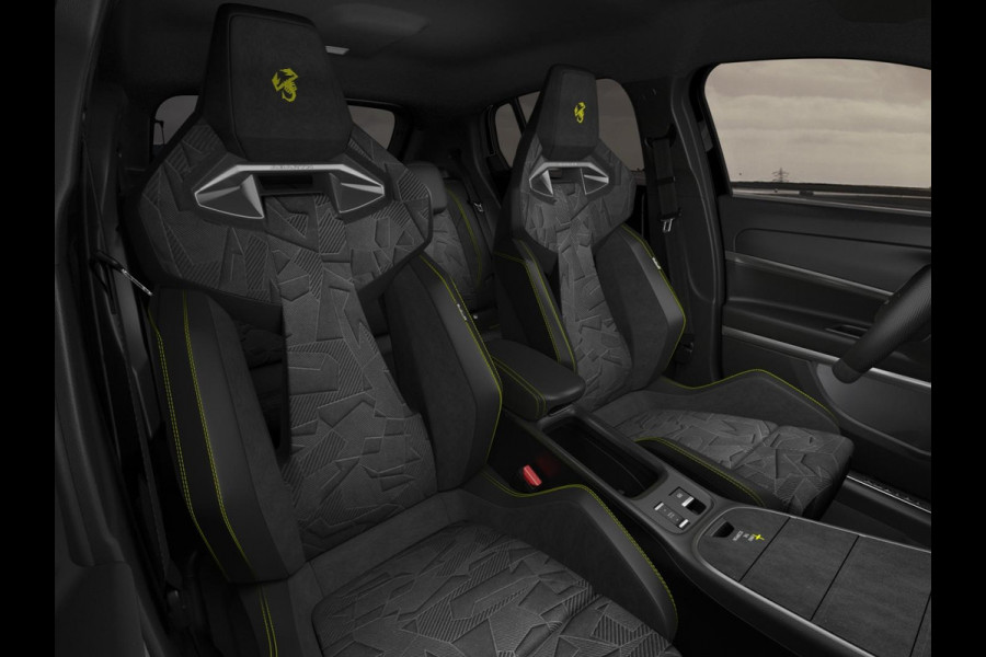 Abarth 600e Competizione 54 kWh | Clima | Adapt. Cruise | Alcantara | Camera | Apple Carplay | Elektr. A-Klep | BSM | Keyless| 20" | Sperdifferentieel | Winter Pack