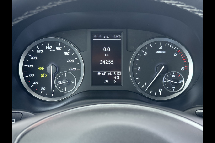 Mercedes-Benz Vito 116CDI Automaat Trekhaak Navi Ecc Cruise Control Euro 6 Camera Bluetooth Sortimo Kasten Stoelverwarming Cruise Control Pdc Lane  Betonplex Vloer Schuifdeur Achterdeuren Licht-/regensensor Zijwind assistent 1e Eigenaar 2.500KG Trekgewicht