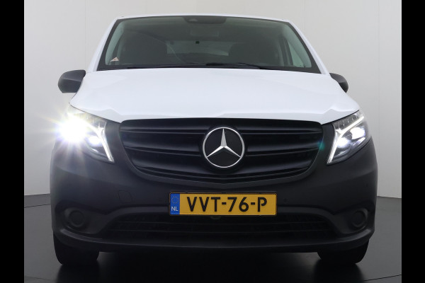 Mercedes-Benz Vito 116CDI Automaat Trekhaak Navi Ecc Cruise Control Euro 6 Camera Bluetooth Sortimo Kasten Stoelverwarming Cruise Control Pdc Lane  Betonplex Vloer Schuifdeur Achterdeuren Licht-/regensensor Zijwind assistent 1e Eigenaar 2.500KG Trekgewicht