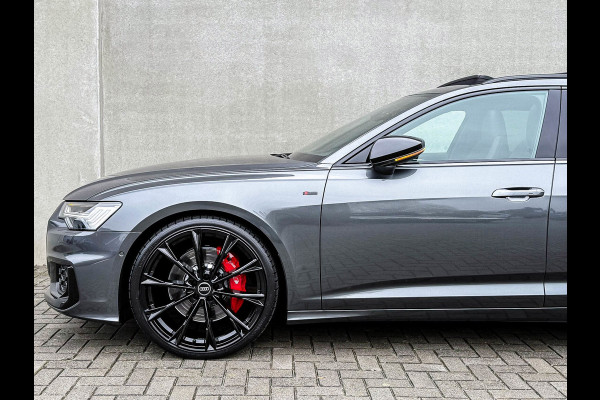 Audi A6 Avant 55TFSI e 367pk Quattro Competition S Edition S-Line FACELIFT! Pano|RS-Kuipstoelen+Memory|HUD|360° View|B&O|HD Matrix