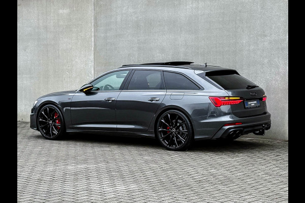 Audi A6 Avant 55TFSI e 367pk Quattro Competition S Edition S-Line FACELIFT! Pano|RS-Kuipstoelen+Memory|HUD|360° View|B&O|HD Matrix