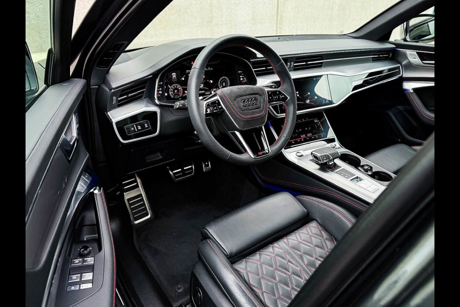 Audi A6 Avant 55TFSI e 367pk Quattro Competition S Edition S-Line FACELIFT! Pano|RS-Kuipstoelen+Memory|HUD|360° View|B&O|HD Matrix