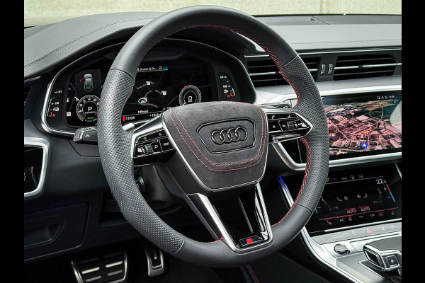 Audi A6 Avant 55TFSI e 367pk Quattro Competition S Edition S-Line FACELIFT! Pano|RS-Kuipstoelen+Memory|HUD|360° View|B&O|HD Matrix