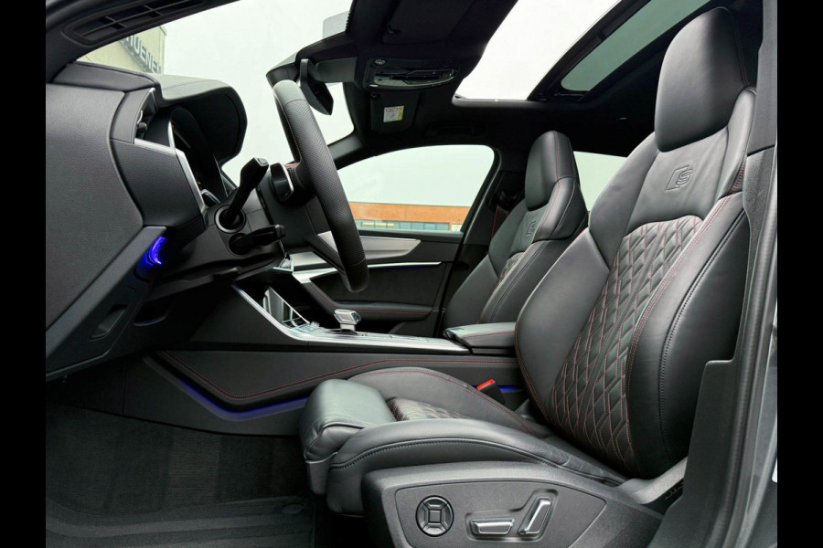 Audi A6 Avant 55TFSI e 367pk Quattro Competition S Edition S-Line FACELIFT! Pano|RS-Kuipstoelen+Memory|HUD|360° View|B&O|HD Matrix
