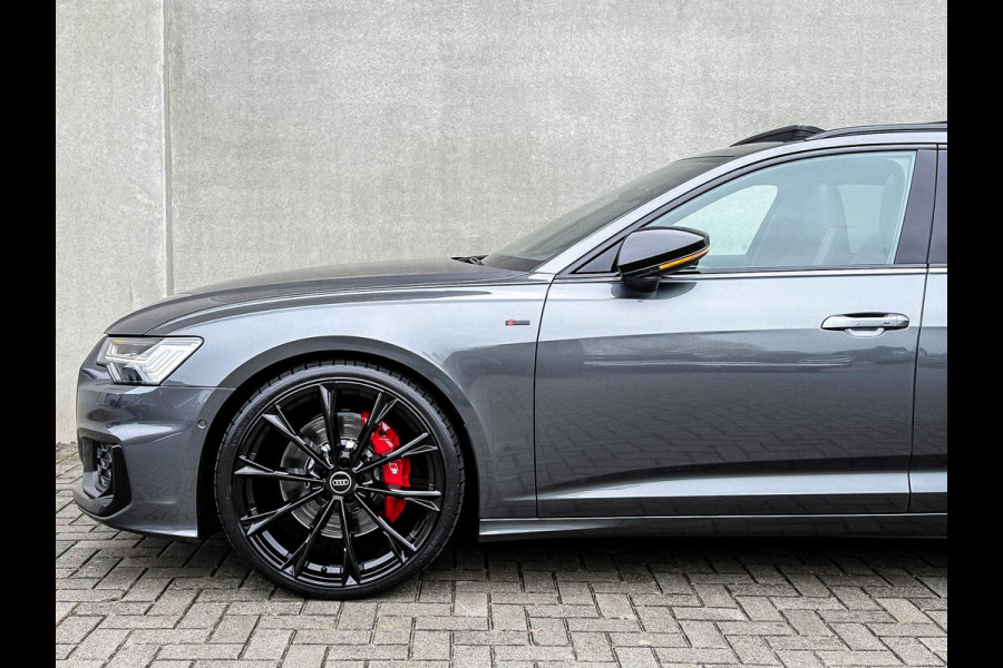 Audi A6 Avant 55TFSI e 367pk Quattro Competition S Edition S-Line FACELIFT! Pano|RS-Kuipstoelen+Memory|HUD|360° View|B&O|HD Matrix