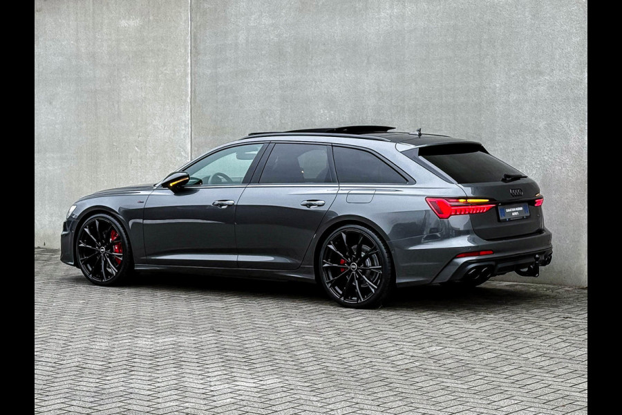 Audi A6 Avant 55TFSI e 367pk Quattro Competition S Edition S-Line FACELIFT! Pano|RS-Kuipstoelen+Memory|HUD|360° View|B&O|HD Matrix