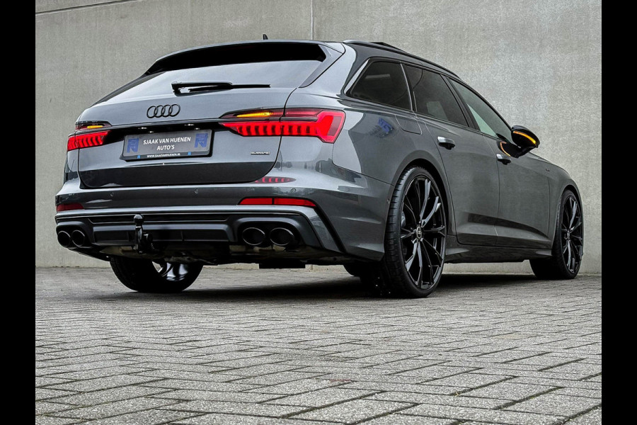 Audi A6 Avant 55TFSI e 367pk Quattro Competition S Edition S-Line FACELIFT! Pano|RS-Kuipstoelen+Memory|HUD|360° View|B&O|HD Matrix
