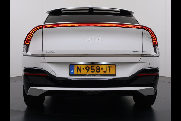Kia Ev6 GT-Line 77.4kWh SOH 100% Warmtepomp V2L Panorama-schuifdak Meridian-Audio Head-Up Stoel-Massage+Ventilatie Elek.Stoelen+Memory 3 DAB Elek.Achterklep Lmv Lane Assist Privacy Glas Laden tot 240kW 1e Eigenaar Origineel Nederlandse Auto