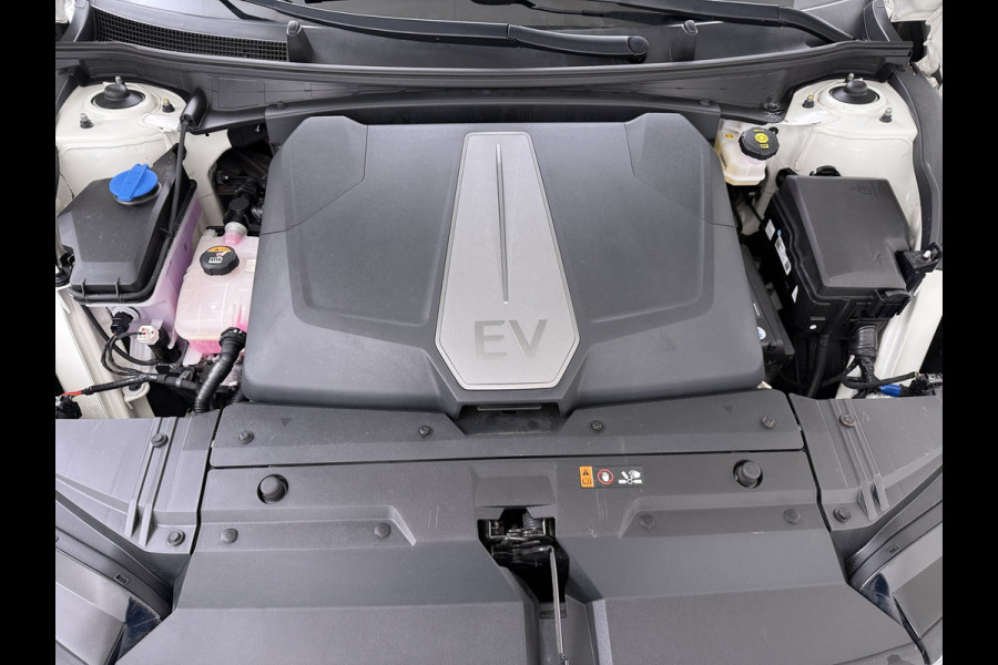 Kia Ev6 GT-Line 77.4kWh SOH 100% Warmtepomp V2L Panorama-schuifdak Meridian-Audio Head-Up Stoel-Massage+Ventilatie Elek.Stoelen+Memory 3 DAB Elek.Achterklep Lmv Lane Assist Privacy Glas Laden tot 240kW 1e Eigenaar Origineel Nederlandse Auto