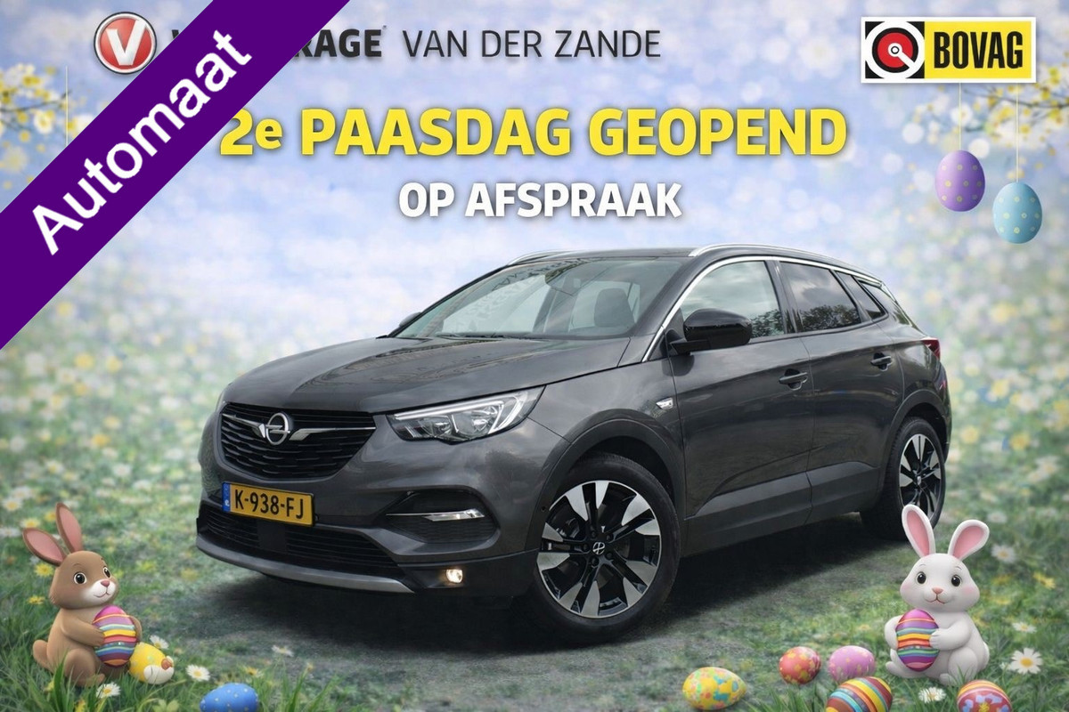 Opel Grandland X 1.2 AUT Turbo Innovation, Camera, Cruise, Navi!