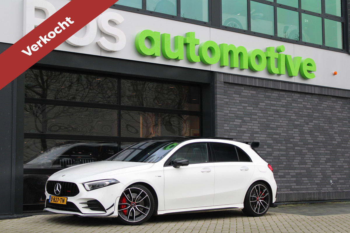 Mercedes-Benz A-Klasse AMG 35 4MATIC Edition 1 | FULL OPTION! | SCHAALSTOELEN | PANO | BURMESTER | STERRENHEMEL | HUD | MEMORY | 360 |