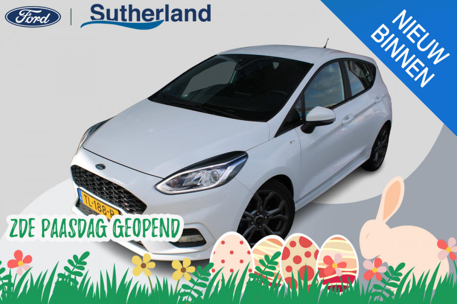 Ford Fiesta 1.0 EcoBoost 100 PK ST-Line | Cruise Control | Climate Control | Voorruitverwarming | DAB | Navigatie | 17 Inch Lichtmetalen Velgen