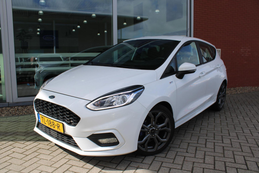 Ford Fiesta 1.0 EcoBoost 100 PK ST-Line | Cruise Control | Climate Control | Voorruitverwarming | DAB | Navigatie | 17 Inch Lichtmetalen Velgen