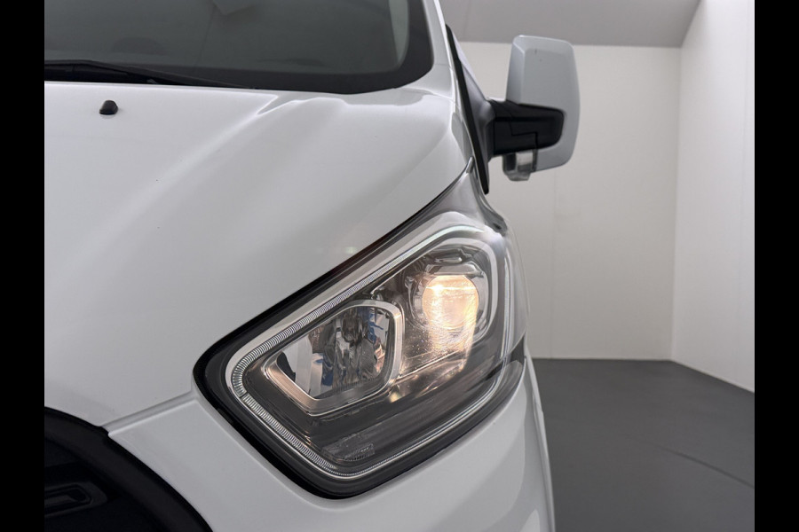 Ford Transit Custom 280 2.0TDCI L1H1 Trend 3-Persoons Trekhaak Airco Cruise Control Bluetooth Pdc Betonplex vloer Wandbetimmering Kasteninbouw Achterdeuren Schuifdeur 1e Eigenaar Euro 6 Origineel Nederlandse Auto