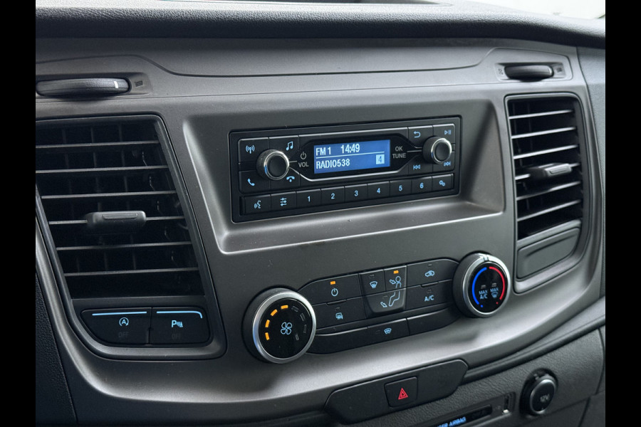 Ford Transit Custom 280 2.0TDCI L1H1 Trend 3-Persoons Trekhaak Airco Cruise Control Bluetooth Pdc Betonplex vloer Wandbetimmering Kasteninbouw Achterdeuren Schuifdeur 1e Eigenaar Euro 6 Origineel Nederlandse Auto