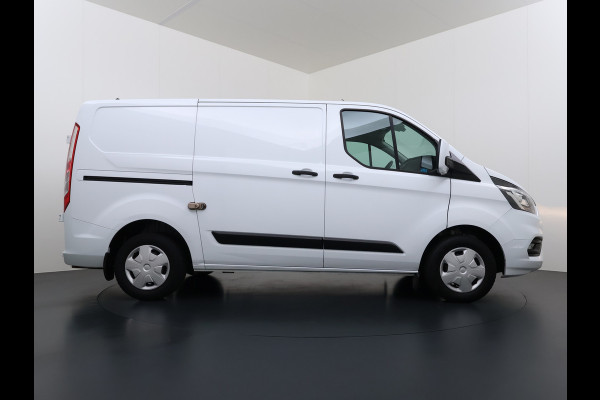 Ford Transit Custom 280 2.0TDCI L1H1 Trend 3-Persoons Trekhaak Airco Cruise Control Bluetooth Pdc Betonplex vloer Wandbetimmering Kasteninbouw Achterdeuren Schuifdeur 1e Eigenaar Euro 6 Origineel Nederlandse Auto