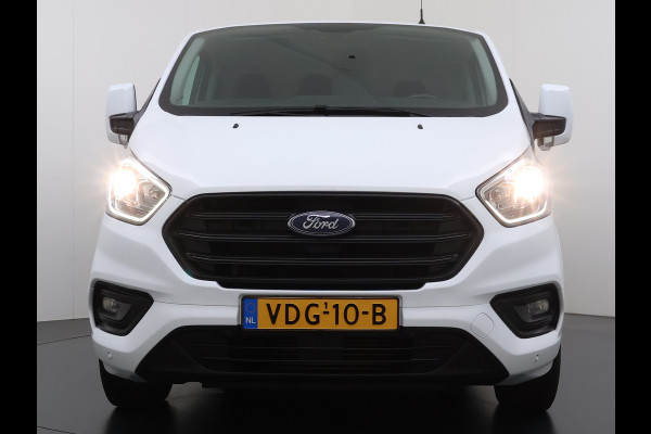 Ford Transit Custom 280 2.0TDCI L1H1 Trend 3-Persoons Trekhaak Airco Cruise Control Bluetooth Pdc Betonplex vloer Wandbetimmering Kasteninbouw Achterdeuren Schuifdeur 1e Eigenaar Euro 6 Origineel Nederlandse Auto