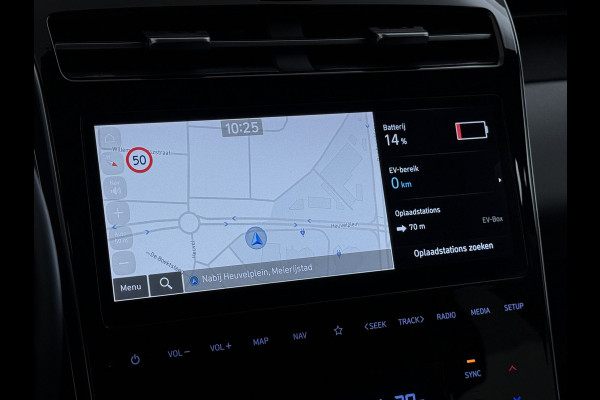 Hyundai Tucson 1.6T-GDI 265PK PHEV Hybrid Autom. 4WD Navi Ecc Camera Adap.Cruise Apple Carplay Android Auto Pdc Comfort Smart Isofix DAB Elek.Achterklep Stoel+Stuurverwarming Led Lmv Keyless Regensensor AWD Origineel Nederlandse Auto Plug In Hybride