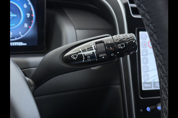 Hyundai Tucson 1.6T-GDI 265PK PHEV Hybrid Autom. 4WD Navi Ecc Camera Adap.Cruise Apple Carplay Android Auto Pdc Comfort Smart Isofix DAB Elek.Achterklep Stoel+Stuurverwarming Led Lmv Keyless Regensensor AWD Origineel Nederlandse Auto Plug In Hybride